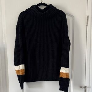 Forever 21 Black Knit Turtleneck Sweater